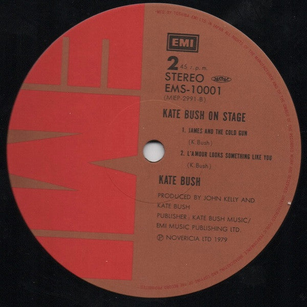 Kate Bush - On Stage (12"")