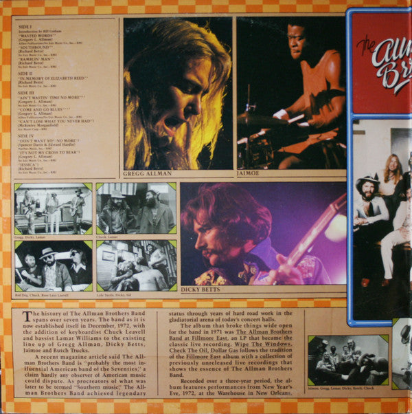 The Allman Brothers Band - Wipe The Windows, Check The Oil, Dollar ...