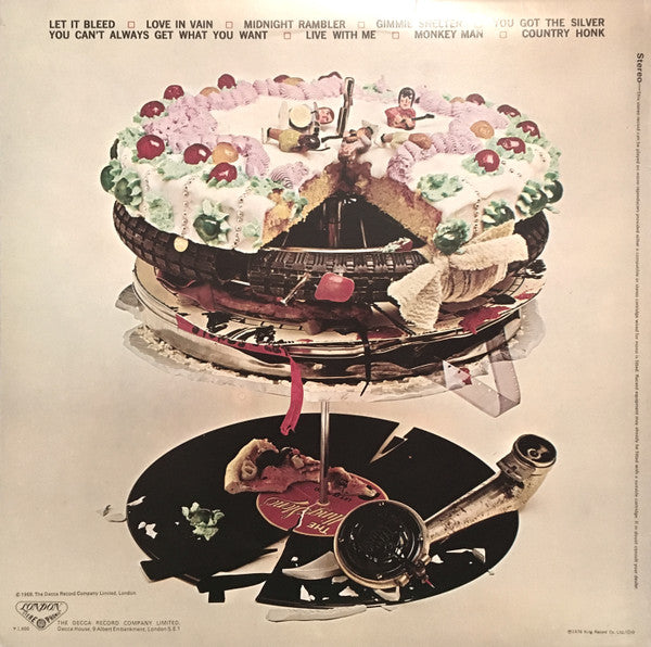 The Rolling Stones - Let It Bleed (LP, Album, RE)