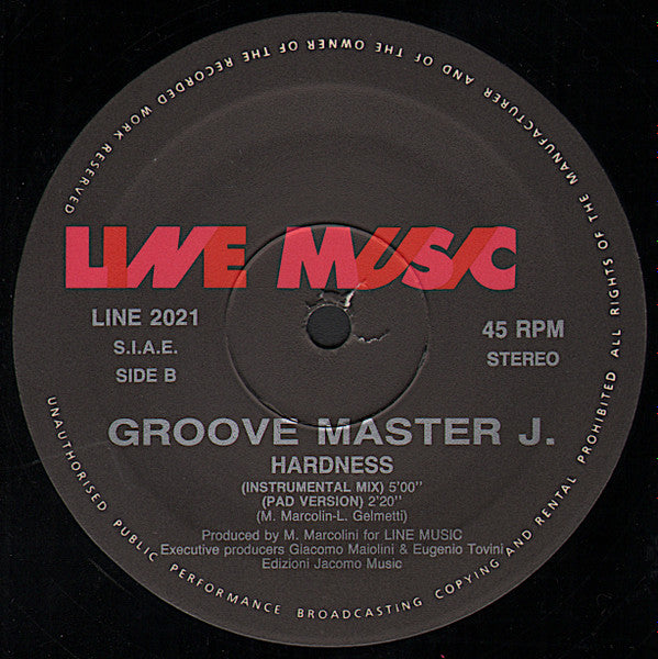 Groovemaster J - Hardness (12"")