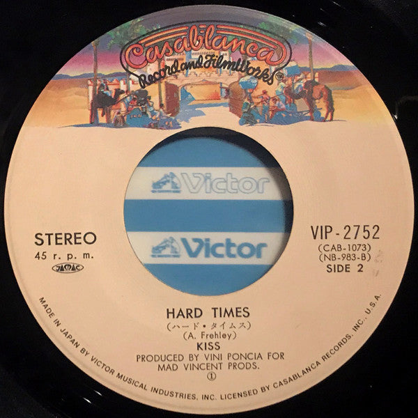 Kiss - I Was Made For Lovin' You / Hard Times (7"", Single)