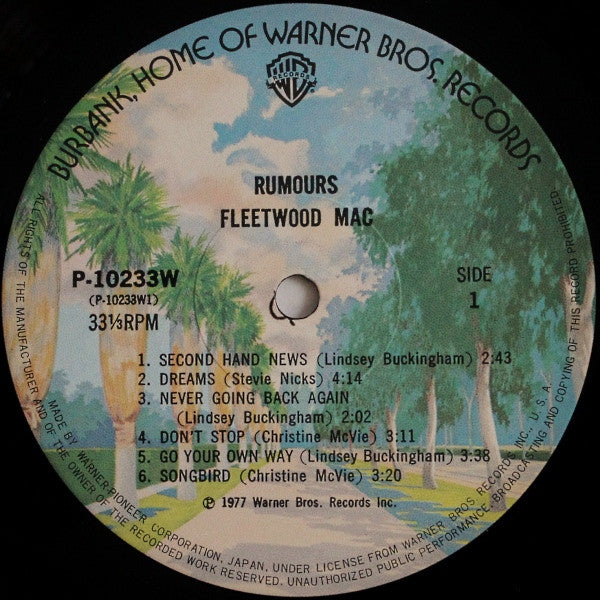 Fleetwood Mac - Rumours (LP, Album)