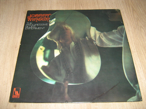 Johnny Winter - The Progressive Blues Experiment (LP, Album, Red)