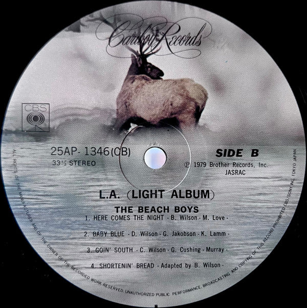 The Beach Boys - L.A. (Light Album) = L.A（ライト・アルバム）(LP, Album)