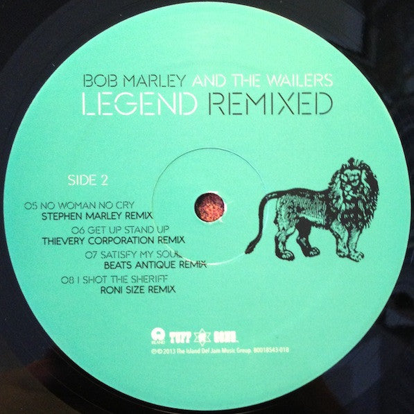 Bob Marley & The Wailers - Legend Remixed (2xLP, Album)