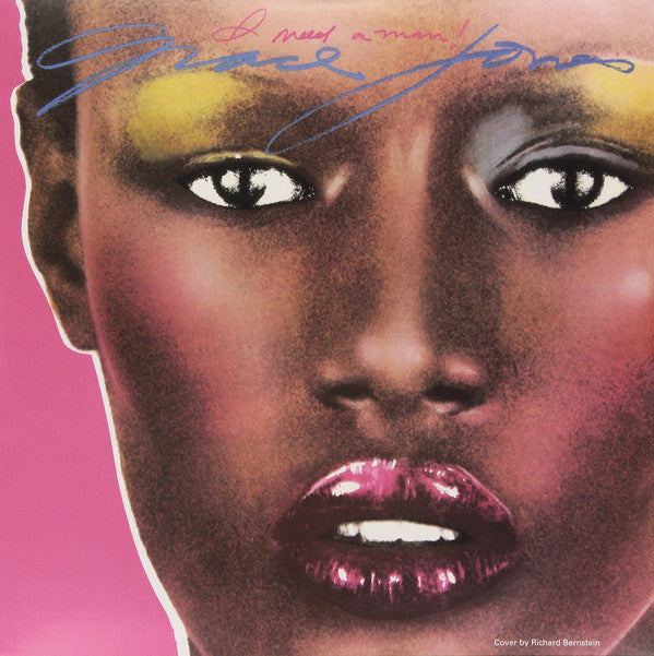 Grace Jones - I Need A Man! (12"", Single, Ltd)