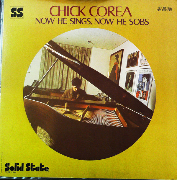 Chick Corea - Now He Sings, Now He Sobs (LP, Album, RP, All)