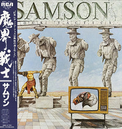 Samson (3) - Shock Tactics (LP, Album)