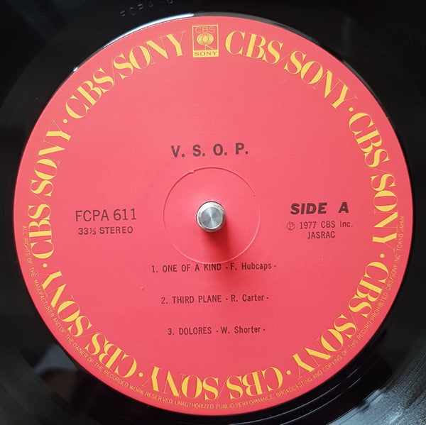 V.S.O.P.* - V.S.O.P. (LP, Album, Club, RE)