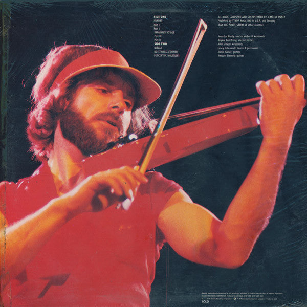 Jean-Luc Ponty - Live (LP, Album, PR )