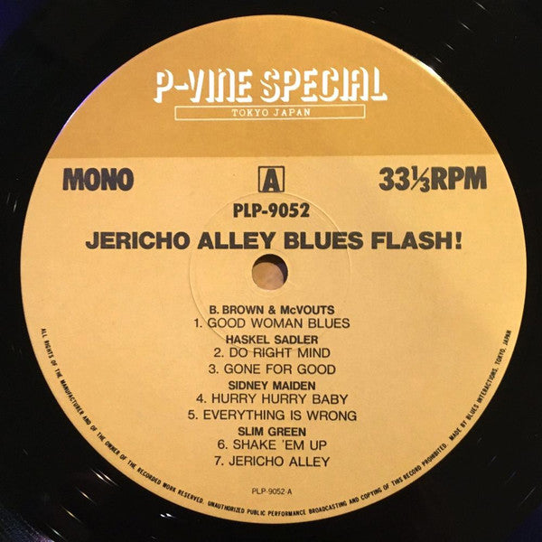 Various - Jericho Alley Blues Flash! (Flash/Canton/Pull 1955-1959)(...