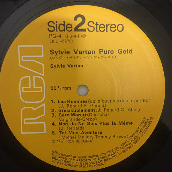 Sylvie Vartan - Pure Gold (LP, Comp)