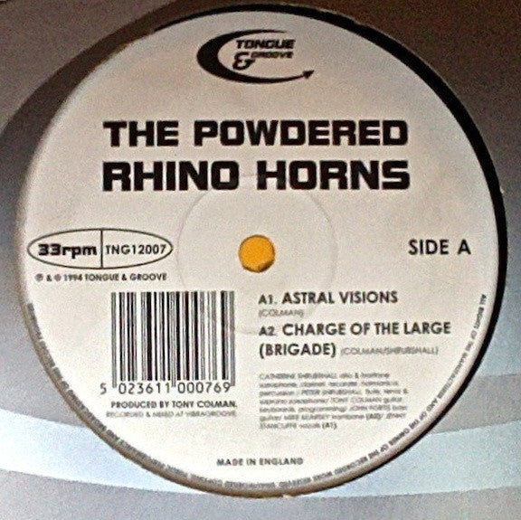 The Powdered Rhino Horns - Astral Visions (12"")