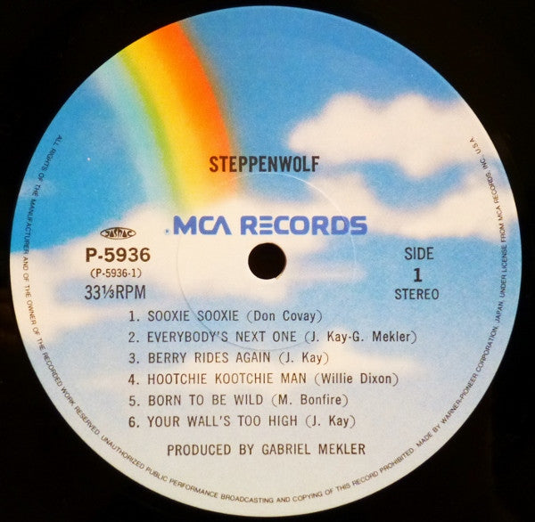 Steppenwolf - Steppenwolf (LP, Album, RE)