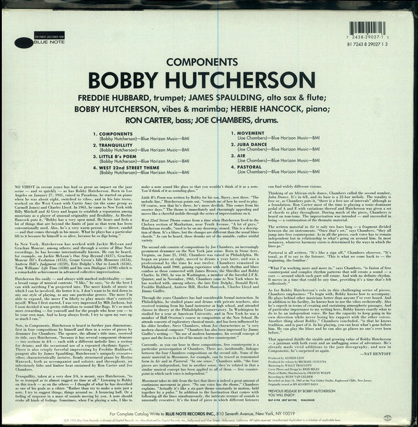 Bobby Hutcherson - Components (LP, Album, Ltd, RE, 180)