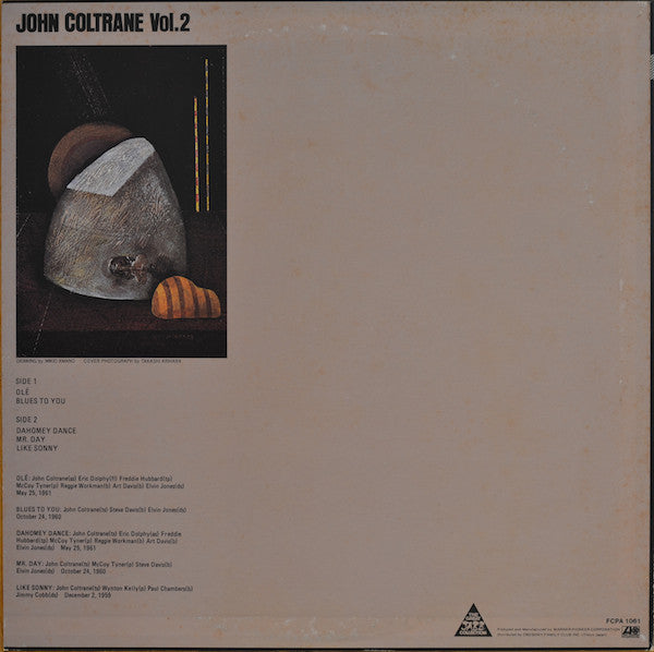 John Coltrane - John Coltrane Vol. 2 (LP, Comp)