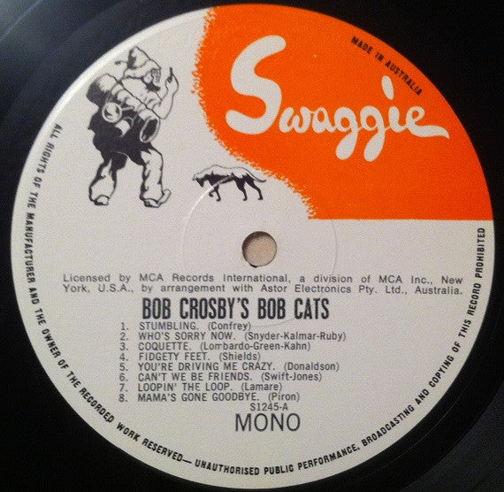 Bob Crosby And The Bob Cats - The Bob Cats - Bob Crosby's Bob Cats ...