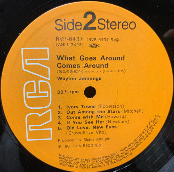 Waylon Jennings - What Goes Around Comes Around (LP, Album)