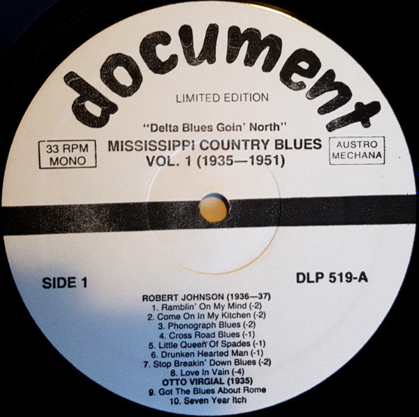 Various - ""Delta Blues Goin' North"" Mississippi Country Blues - V...