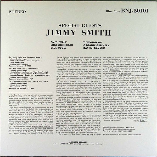 Jimmy Smith - Special Guests (LP)