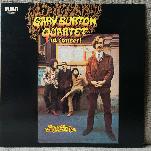 Gary Burton Quartet - Gary Burton Quartet In Concert (LP, Album, RE)