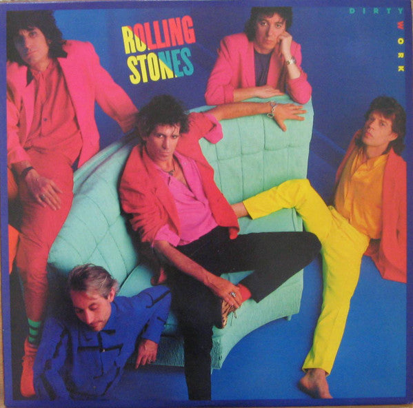 Rolling Stones* - Dirty Work (LP, Album, Pit)