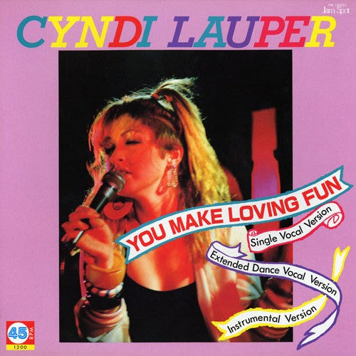 Cyndi Lauper - You Make Loving Fun (12"")