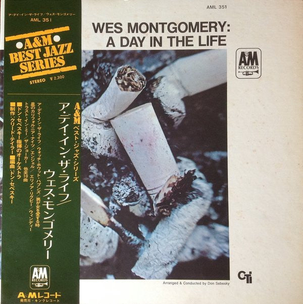 Wes Montgomery - A Day In The Life (LP, Album, RP)