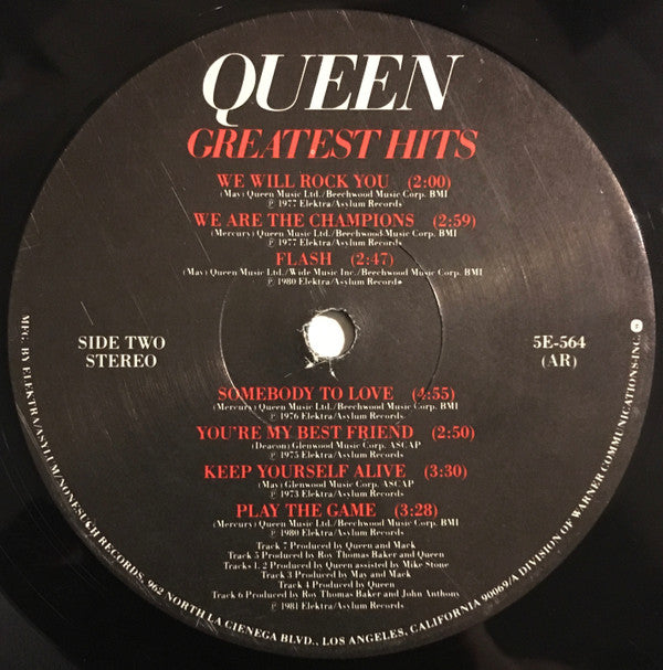 Queen - Greatest Hits (LP, Comp, AR-)