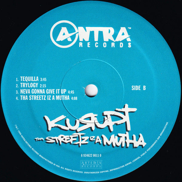 Kurupt - Tha Streetz Iz A Mutha (2xLP, Album)