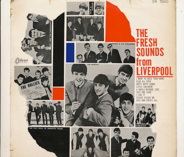Various - The Fresh Sounds From Liverpool (LP, Comp, Mono, Red)