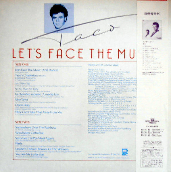 Taco - Let's Face The Music (LP, Album)