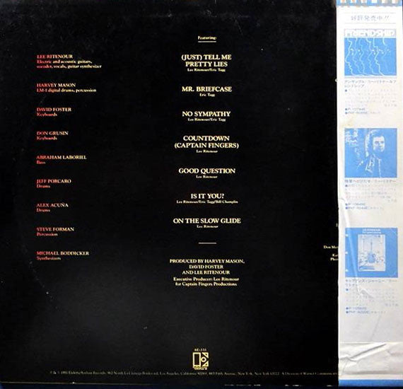 Lee Ritenour - Rit (LP, Album)