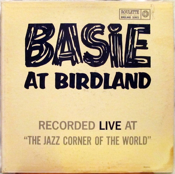 Count Basie & His Orchestra* - Basie At Birdland (LP, Album, Mono)