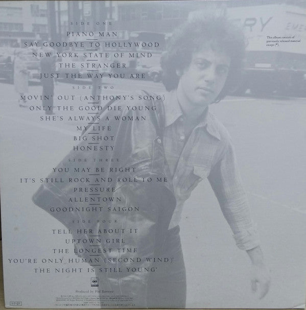 Billy Joel - Greatest Hits Volume I & Volume II (2xLP, Comp, Gat)