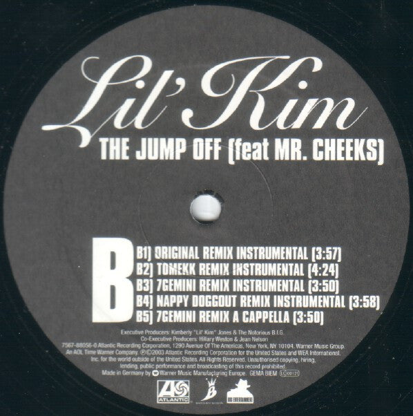Lil' Kim Feat Mr. Cheeks - The Jump Off (12"")