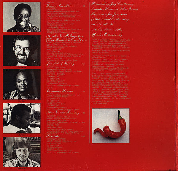 Mongo Santamaria - Red Hot (LP, Album, Gat)