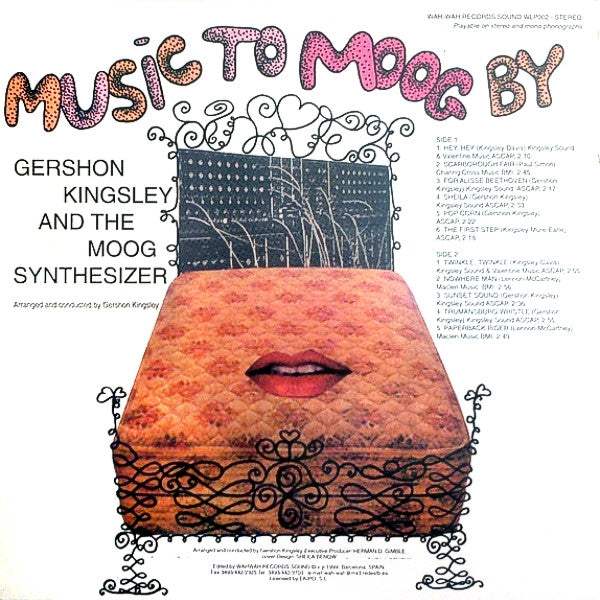 Gershon Kingsley - Music To Moog By (LP, Album, RE)