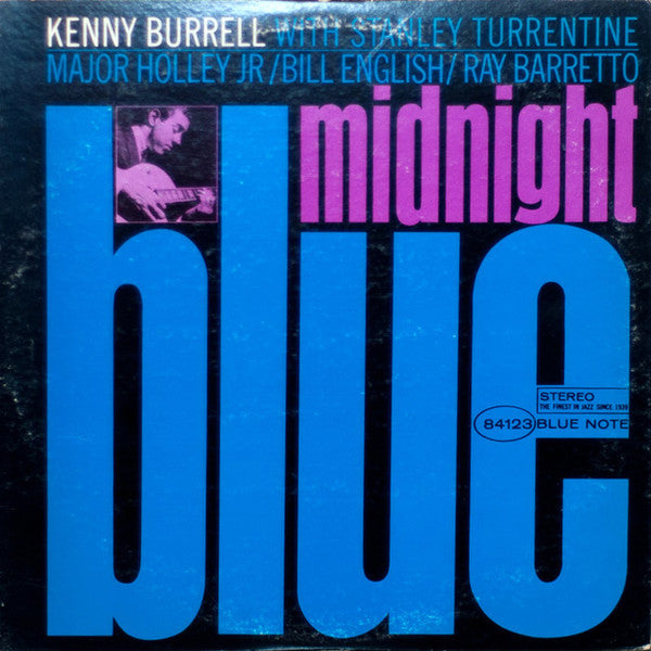 Kenny Burrell - Midnight Blue (LP, Album, RE)