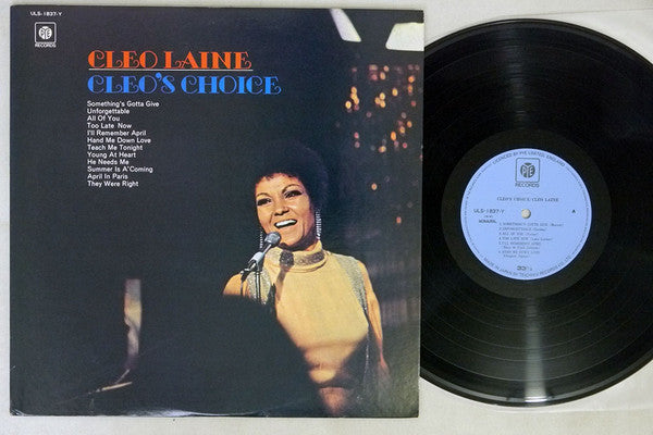 Cleo Laine - Cleo's Choice (LP, Mono)