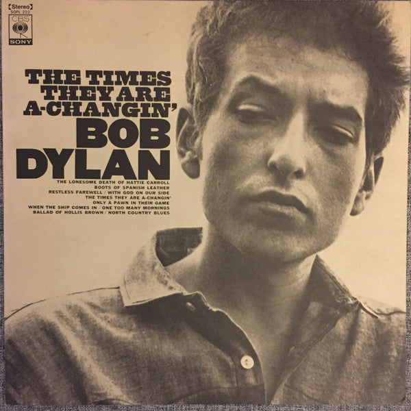 Bob Dylan - The Times They Are A-Changin' (LP, Album, RE)