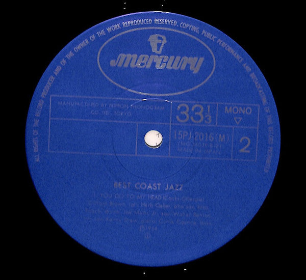 Max Roach - Best Coast Jazz(LP, Album, Mono, RE)