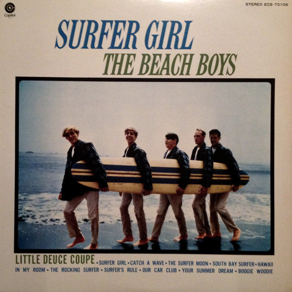 The Beach Boys - Surfer Girl (LP, Album, RE)