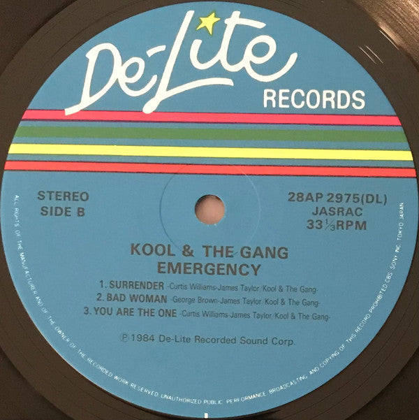 Kool & The Gang - Emergency (LP, Album)