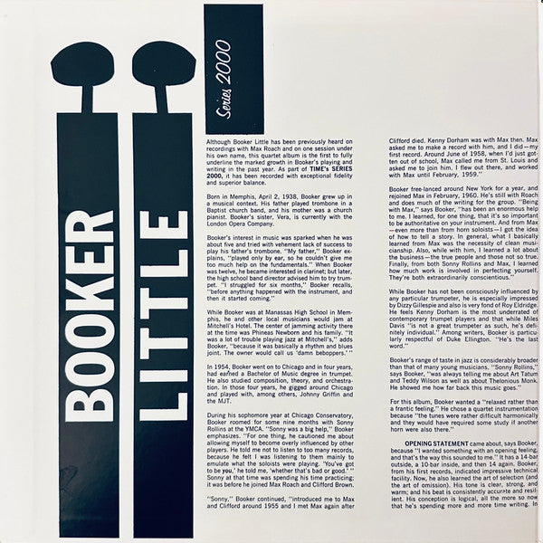 Booker Little - Booker Little (LP, Album, RE, Gat)