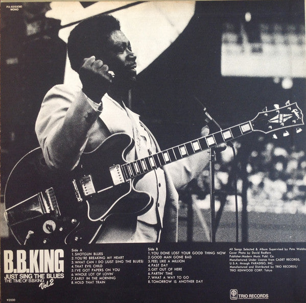 B.B. King - Just Sing The Blues - The Time Of B.B.King Vol.2(LP, Co...