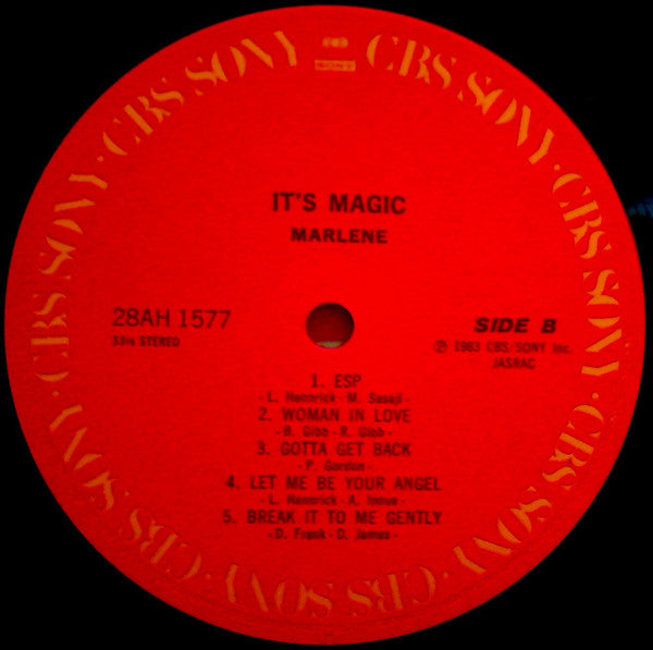 Marlene (16) = マリーン* - It's Magic = マジック (LP, Album)