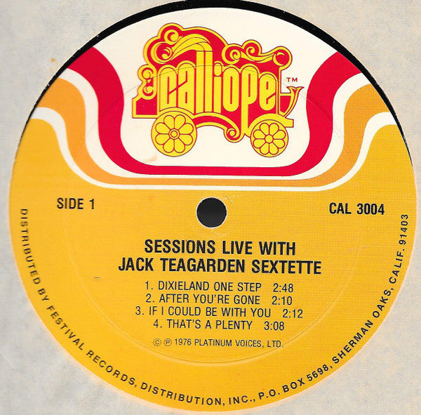 Jack Teagarden / Teddy Buckner - Sessions, Live (LP, Comp)