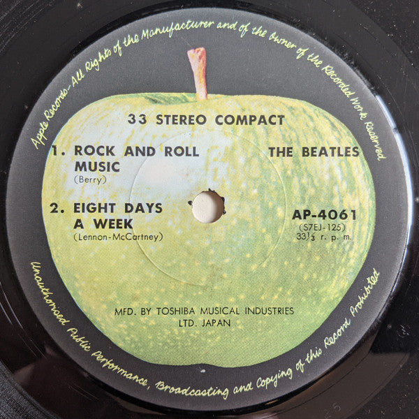 The Beatles - Rock And Roll Music (7"", RP)