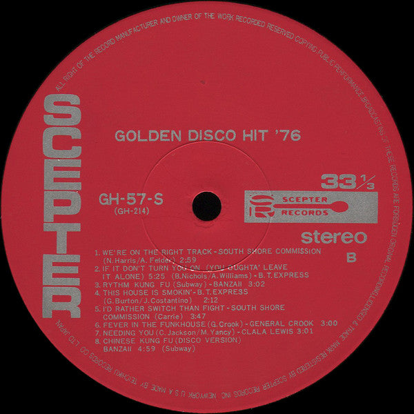 Various - Golden Disco Hit '76 (LP, Comp)